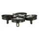 JJRC H36 Mini RC drons ar 6 asu žiroskopu un LED, melns