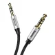 Baseus Yiven Audio Cable Mini Jack 3,5mm AUX, 1.5m, Black+Silver | Audio Vads Kabelis