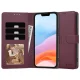 Tech-Protect Wallet atverams maciņš Samsung Galaxy A26 5G / A17 4G / 5G - bordo