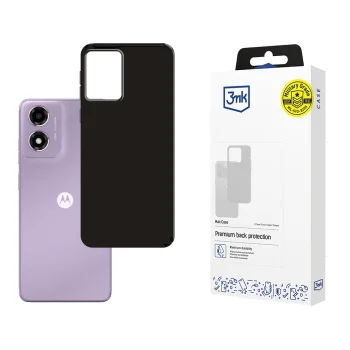3mk Matt Case Motorola Moto E14 / G04 / G04S vāciņš, melns