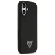 Guess Silicone Triangle Logo MagSafe vāciņš iPhone 17 - Melns