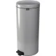 Brabantia NewIcon atkritumu tvertne ar pedāli, 30L, Soft Grey