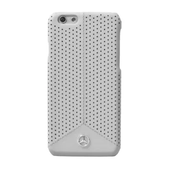 Mercedes Pure Line ādas vāciņš iPhone 6 / 6S Pelēks