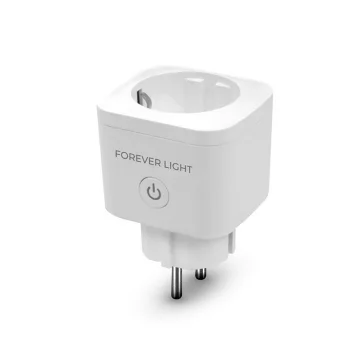 Forever Light FLSP16A viedā Wi-Fi kontaktligzda 240V 16A balta
