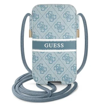 Guess 4G Stripe tālruņa soma GUPHL4GDBL 6.7" zila