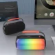 Dudao Y21 bezvadu skaļrunis ar RGB izgaismojumu Bluetooth 5.3, melns