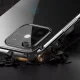 Caurspīdīgs vāciņš Samsung Galaxy A33 5G ar zilu metālisku rāmi (Clear Color 0.3mm)