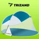 Trizand 00020974 pašuzceļošā pludmales telts Pop-Up 190x120x90 cm, tirkīza/balta
