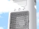 Galda ventilators ar mitrinātāju USB RGB LED, 3 ātrumi