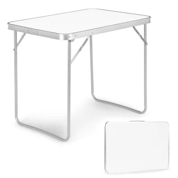 Multigarden GMFC-FY8060 saliekams tūrisma galds 80x60 cm, balts