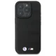BMW M Perforated And Stitched Line MagSafe vāciņš iPhone 16 Pro Max, melns