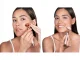 Kvarca vibro masažieris masieris sejai un kaklam ar diviem uzgaļiem | Rose Quartz Face and Neck Vibrating Massager...