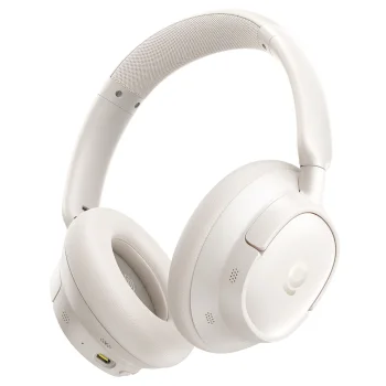 Baseus Bass BH1 NC bezvadu austiņas ar ANC, Starlight Off-White