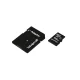 Goodram 128 GB microSDXC atmiņas karte, 10. klase UHS-I ar adapteri, melna