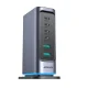 Joyroom JR-TCM02 GaN 65W uzlādes stacija lādētājs 4x USB-C 2x USB-A ar UK spraudni, pelēka
