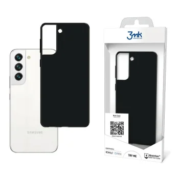 Samsung Galaxy S901 S22 Telefona Matēts Vāciņš Maciņš Bampers Apvalks, Melns | 3MK Case Cover, Black