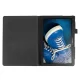 Lenovo IdeaTab 2 A10-30F (TB2-X30L) Litchi Texture Stand Leather Case, Black | Vāks Apvalks Pārvalks Grāmatiņa...