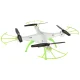 Drone Quadrocopter RC Syma X5HW 2,4GHz Camera Wi-Fi, Balts | Drons ar Kameru Kvadrokopters