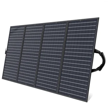 Choetech SC010 salokāms saules lādētājs 160W, melns