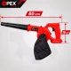 Akumulatora lapu pūtējs OPEX TOOLS OPX28022 21V 150W ar 2 akumulatoriem un maisu