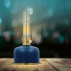Forever Light retro stila LED petrolejas lampa FLR-35, zila