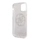 Guess 4G Circle Glitter vāciņš Apple iPhone 11 Pro rozā