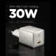 Spigen Essential EE301EU 30W tīkla lādētājs (1 ports), Titāna