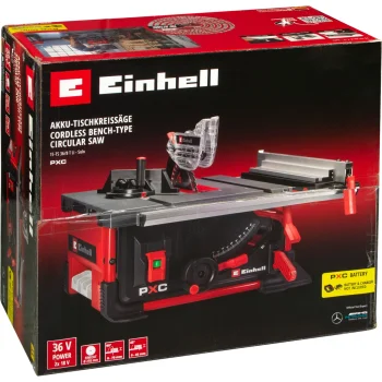 Einhell TE-TS 36/8 T Li akumulatora galda zāģis, 2x18V, 210 mm