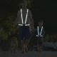 Atstarojoša josta veste, Melna | Reflective Harness Vest