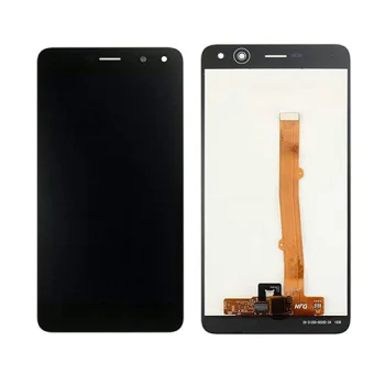 LCD ekrāns priekš Huawei Y6 2017 / Y5 2017, melns (atjaunots)