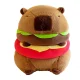 Plīša kapibara burgers, 30 cm