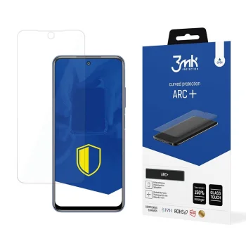 Xiaomi Redmi 10 Aizsargplēve uz Visu Ekrānu | 3MK ARC+ Protective Film Rounded Fullscreen Protector
