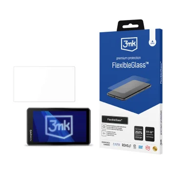 Hibrīda aizsargstikls 3mk FlexibleGlass priekš Garmin zumo XT3 4.7"