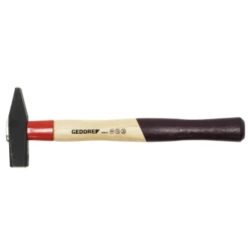Atslēdznieka āmurs GEDORE ROTBAND-PLUS 600 H-300, hikorija kāts, 300 g