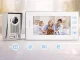 Vadu videodomofons ar LCD monitoru vārtiem un durvīm, 500 TVL kamera, 90° leņķis