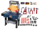 Bērnu DIY Mini Remonta Darbnīca Galds Instrumentu Komplekts, 65 gab. | Portable Kids DIY Mini Repair Workshop Tool...