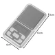 Kabatas svari 500x 0,1g Ruhhy 24209 | Pocket scale 0.1g