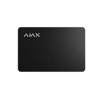 Ajax Pass šifrēta bezkontakta piekļuves karte KeyPad Plus klaviatūrai, melna
