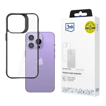 3mk Satin Armor Case+ vāciņš viedtālrunim iPhone 14 Pro Max, melns
