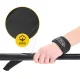 4FIZJO svarcelšanas siksnas vilkmes vingrinājumiem Deadlift Straps, melnas
