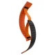 Pulksteņa siksniņa Spigen Athlex Air M priekš Apple Watch 44/45/46/49 mm, melna/oranža