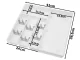 Izvelkamais galda piederumu atvilktnes organizators ar 5 nodalījumiem | Cutlery Storage Tray for Drawers
