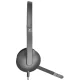 Logitech H340 USB datora austiņas ar mikrofonu, melnas