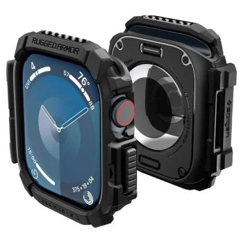 Spigen Rugged Armor aizsargmaciņš Apple Watch 10 46mm Black