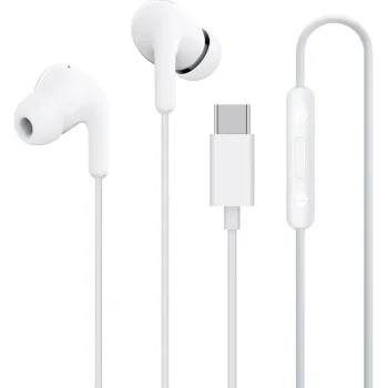 Xiaomi BHR8931GL vadu ieliekamās austiņas, USB-C, IP54, baltas