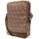 Guess planšetdatora soma 10\" GCube Stripe, brūna