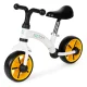 Ecotoys LC-V1252-BLACK-W līdzsvara velosipēds ar EVA riepām, balts