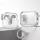 Austiņu maciņš Tech-Protect Bounce Pro priekš Apple AirPods Pro 3, Caurspīdīgs