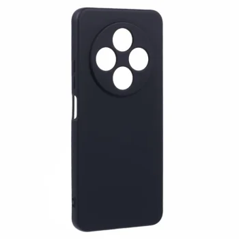 Tfo Silicon vāciņš Xiaomi Redmi 14C / 14C 5G / A4 / Poco C75, melns