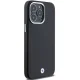 BMW iPhone 15 Pro Max vāciņš Signature Wrapped Metal MagSafe, melns
